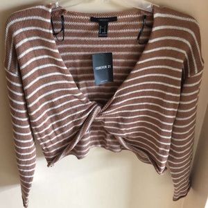 Forever 21 crop top sweater